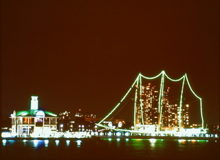 横浜港の夜景